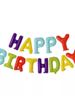 HBD Letra x Letra Colores
