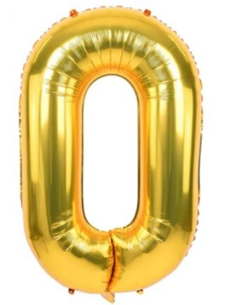Número 0 - Dorado 32"