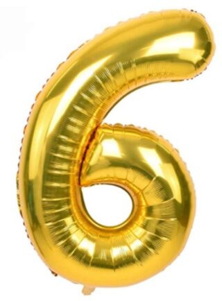 Número 6 - Dorado 32"