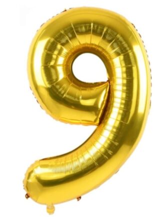 Número 9 - Dorado 32"