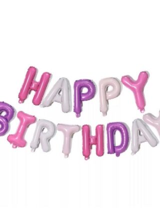 HBD Letra x Letra Morado