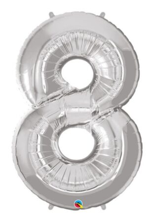 Número 8 - Plata 32"