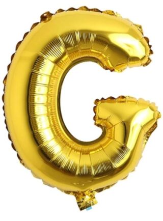 Letra G - Dorado 16"