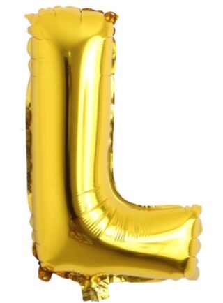 Letra L - Dorado 16"