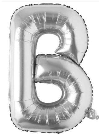 Letra B - Plata 16"