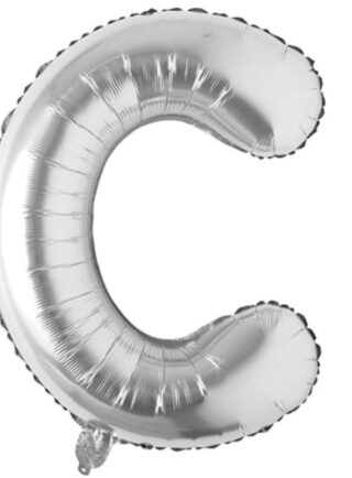 Letra C - Plata 16"