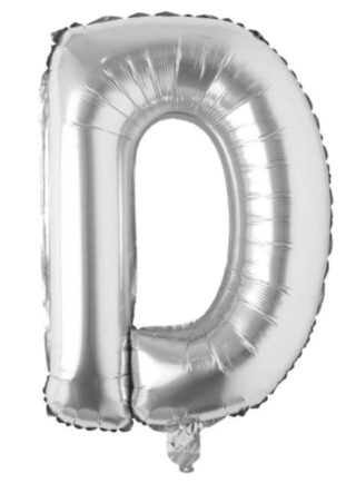 Letra D - Plata 16"