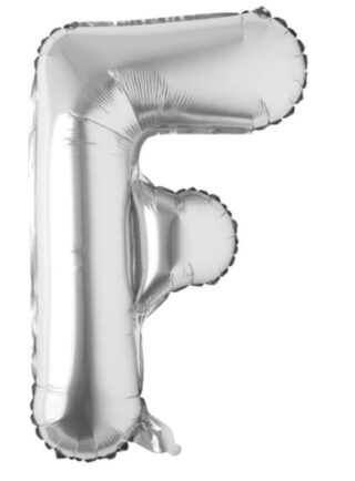 Letra F - Plata 16"