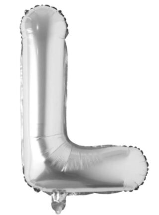 Letra L - Plata 16"