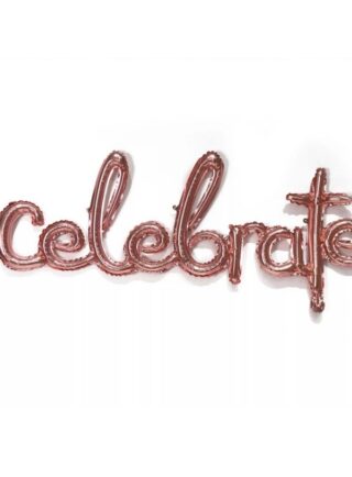 Celebrate Rosa Cursiva