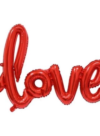 Love Cursiva Rojo
