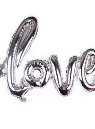 Love Cursiva Plata