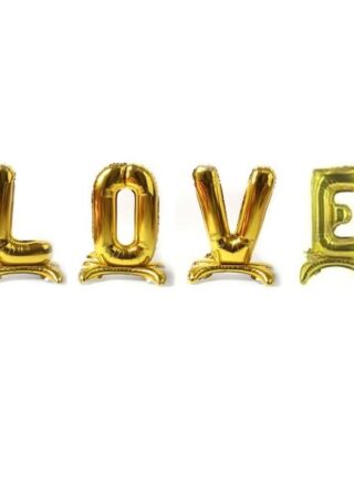 Love Letra x Letra Dorado