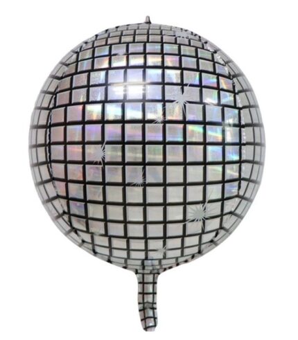 Orbz Circular Disco Plata  22"