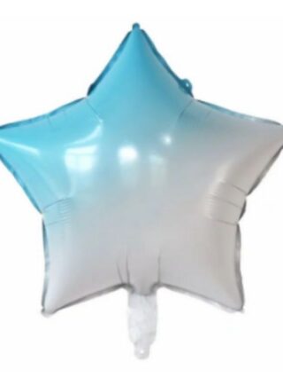 Estrella Azul Degradado 18"