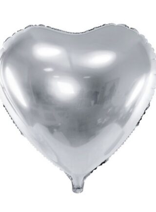 Corazón Plata 18"