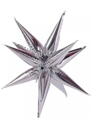 Estrella 3D 40" Plata
