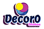 logo marca decoro globos latex