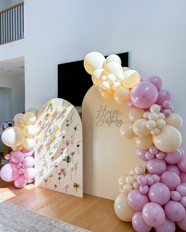 decoracion fiesta moderna