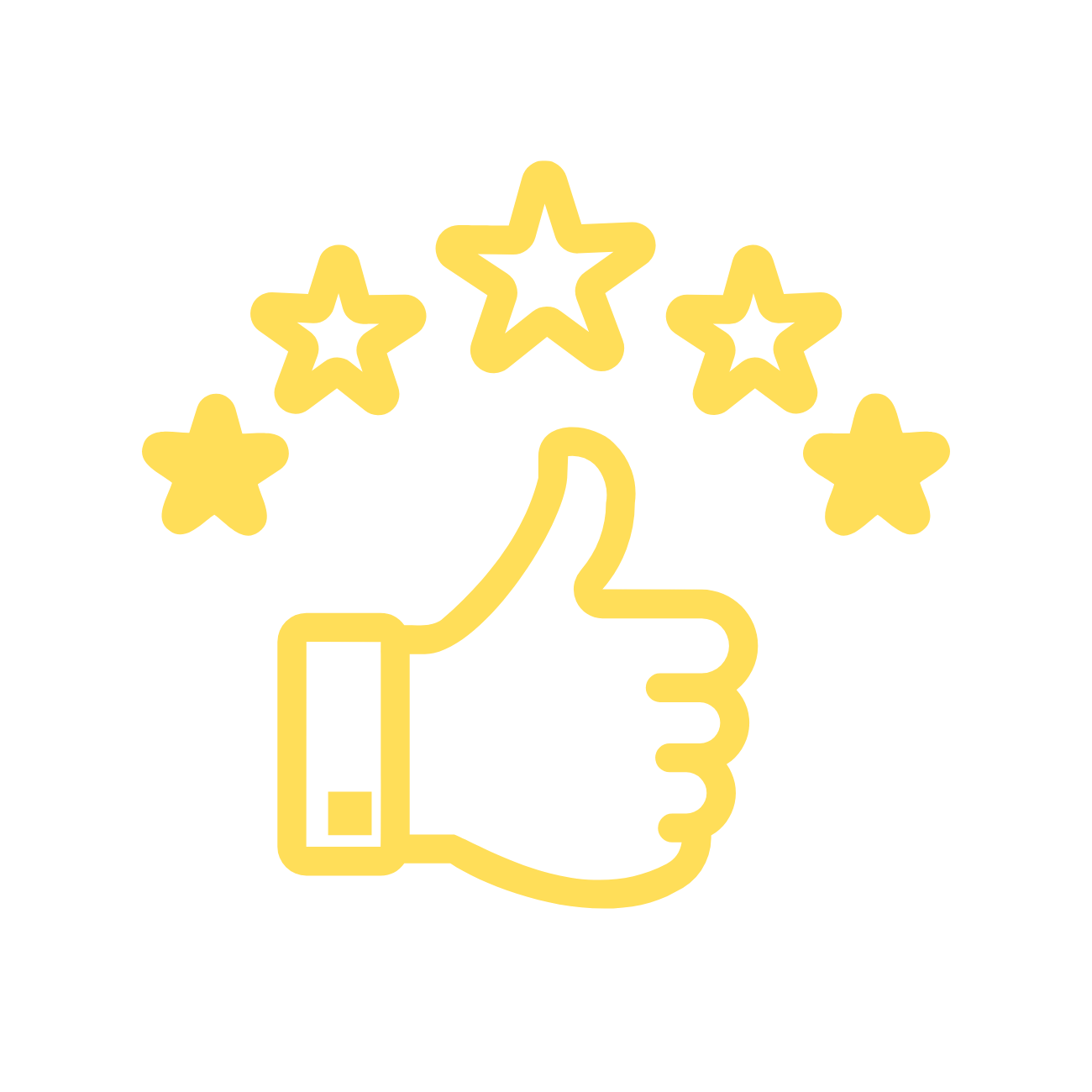 icono excelente servicio al cliente