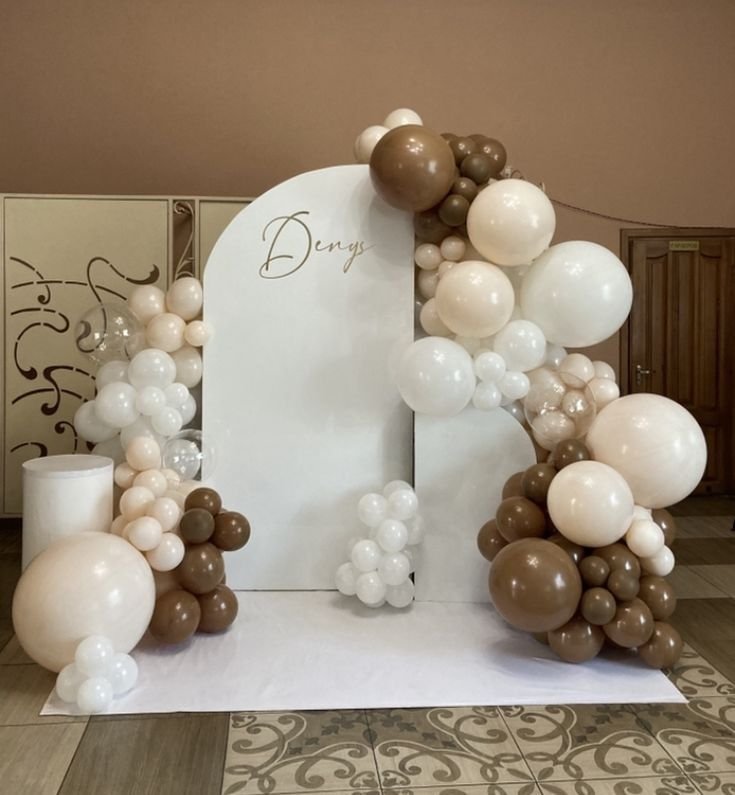 decoracion arena y chocolate