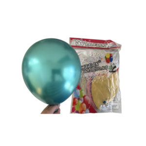 globo látex shuaian balloons 36" cromado mix